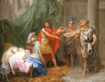 Der Eid des Brutus, ca. 1771 von Jacques Antoine Beaufort